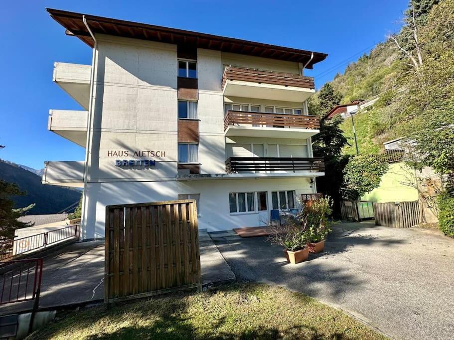 Cozy Flat For 2 Ideal Location Near Riederalp Mörel Exterior foto